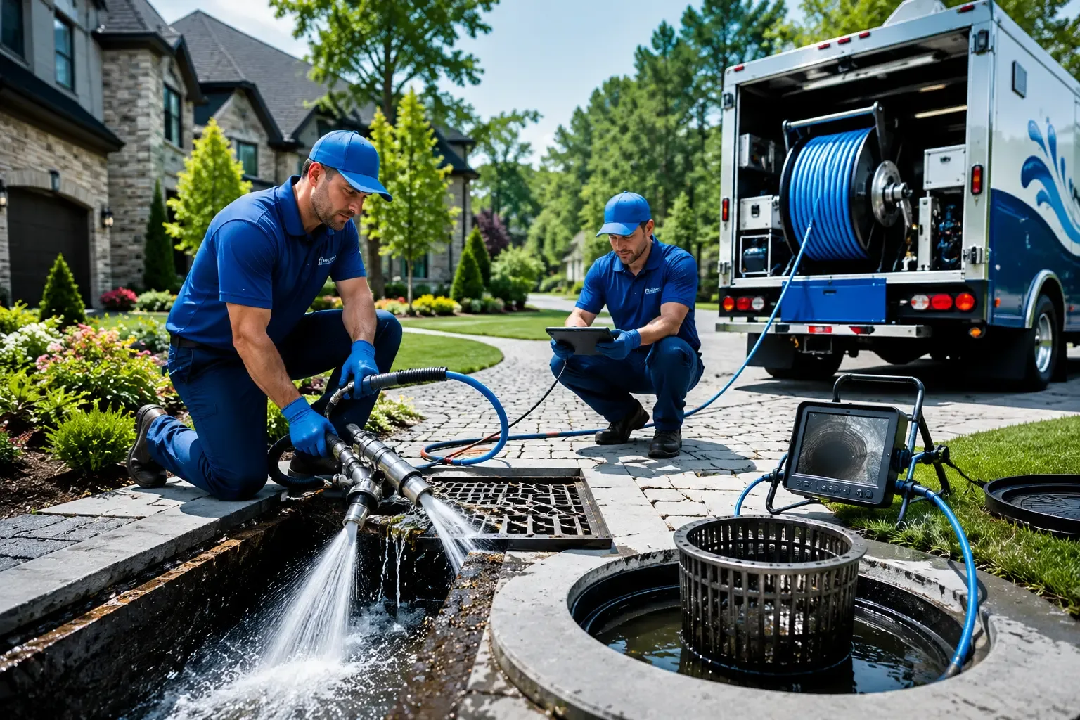 Local outdoor drain cleaning professionals in Athens, MI