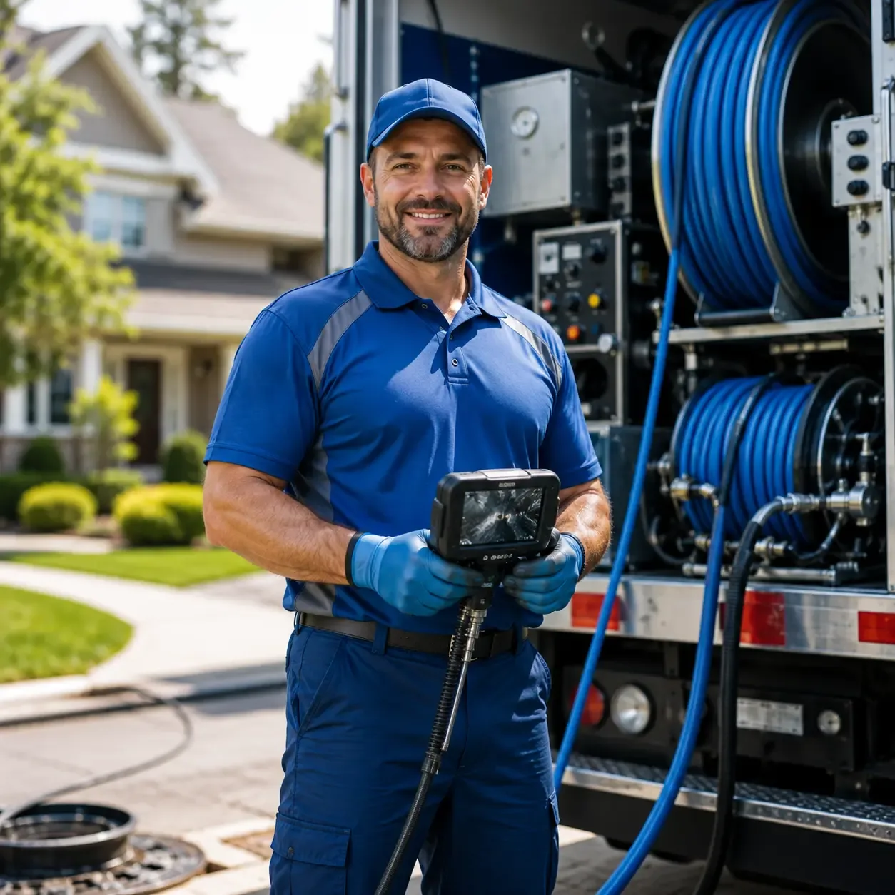 Local outdoor drain cleaning specialists in Athens, MI